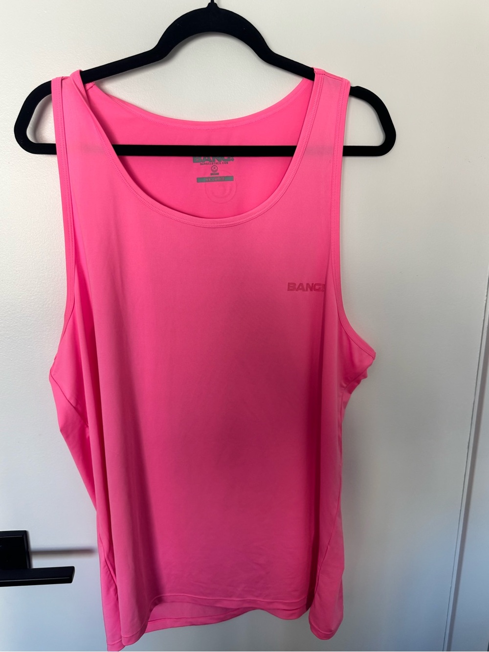 Banch Performance Men’s Tank Top - Hot Pink
